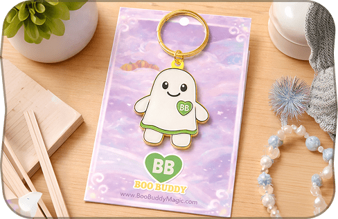 Boo Buddy Glow Keychain